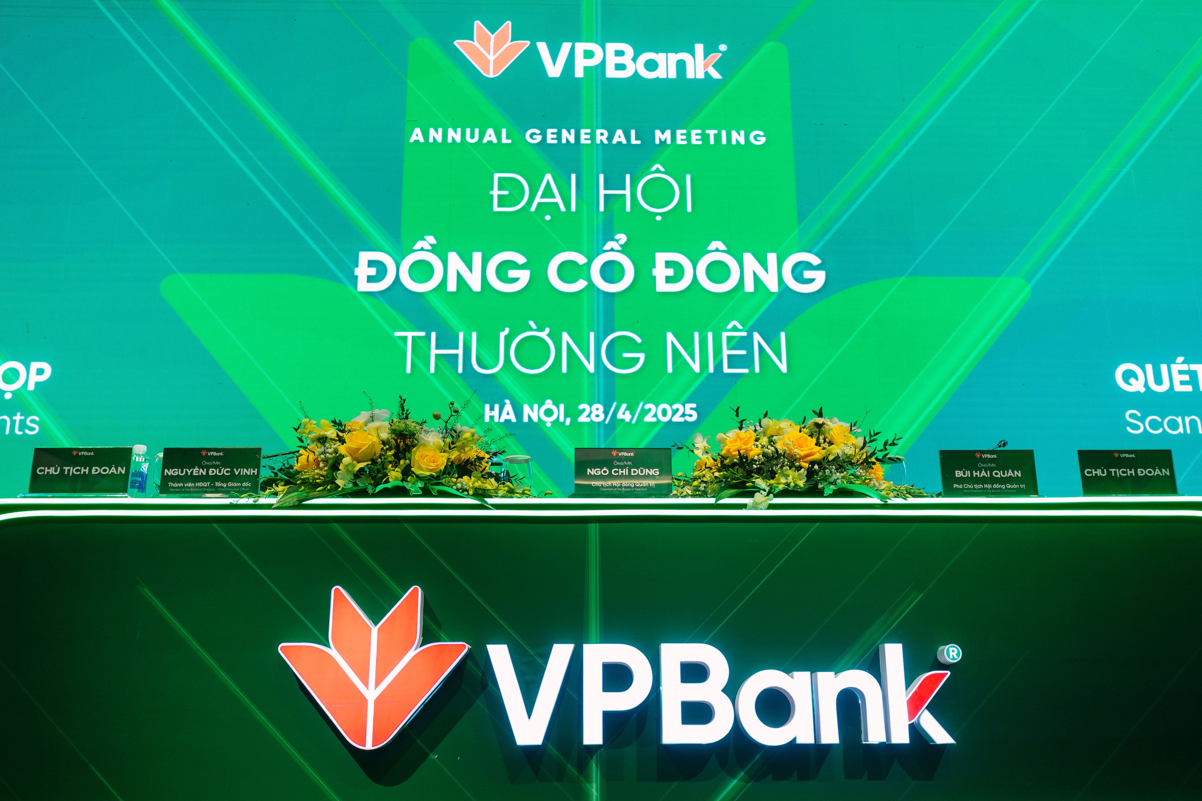ĐẠI HỘI ĐỒNG CỔ ĐÔNG THƯỜNG NIÊN VPBANK