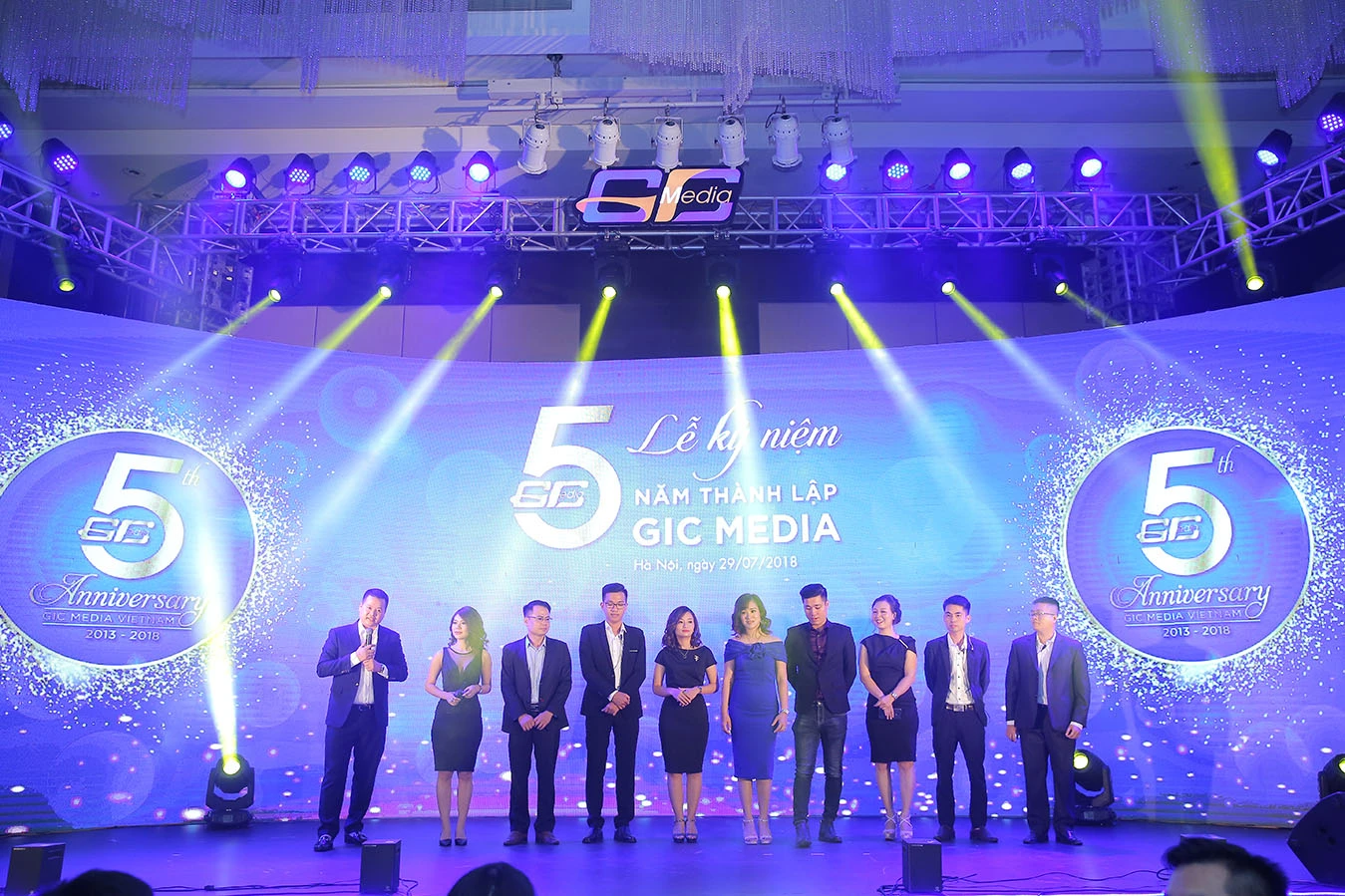 Lễ kỷ niệm 5 năm thành lập GIC media